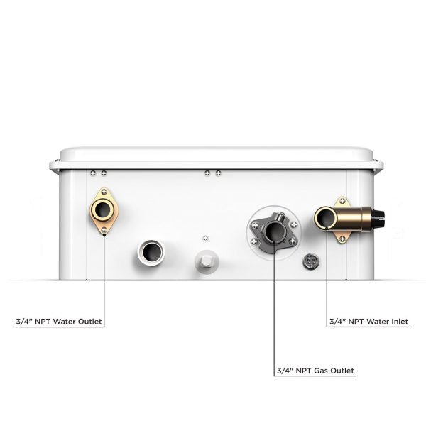 Eccotemp 45HI-NG 6.8 GPM Natural Gas Tankless Water Heater Open Box